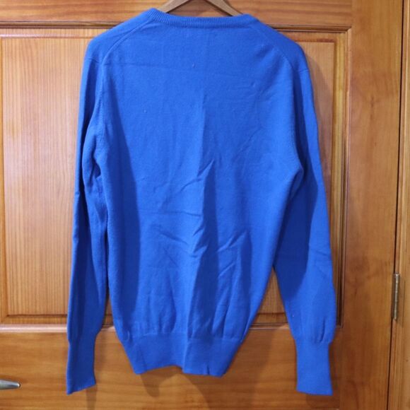 Shephe Vintage Blue 100% Cashmere Pullover Sweater small - Picture 8 of 11